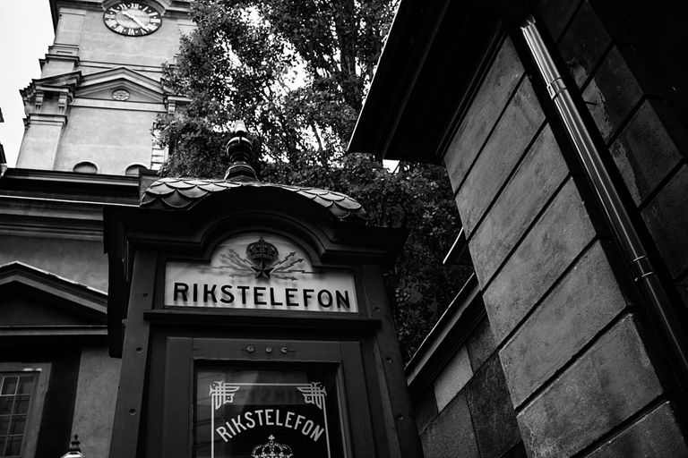 telefonkiosk, phonebox, call box, swedish, rikstelefon, swedish phone line