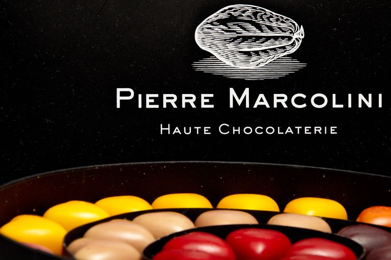 Pierre Marcolini Coeurs hearts haute chocolaterie, artisan chocolate makers
