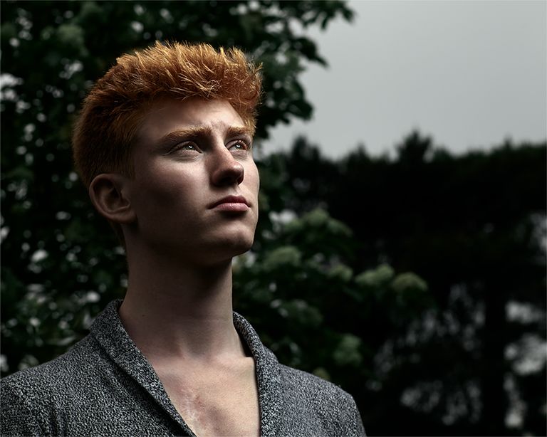 Nathan, redhead, editorial, personality type
